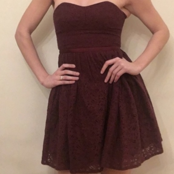 Jack Wills Crimson party dress - Picture 10 of 10